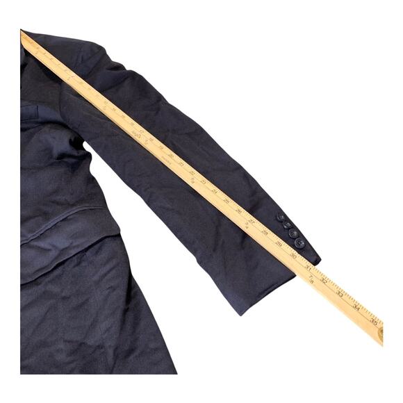 Tom James Blazer Men's Blue Velvet Size 40 Custom Suit Jacket Wedding - Picture 6 of 11